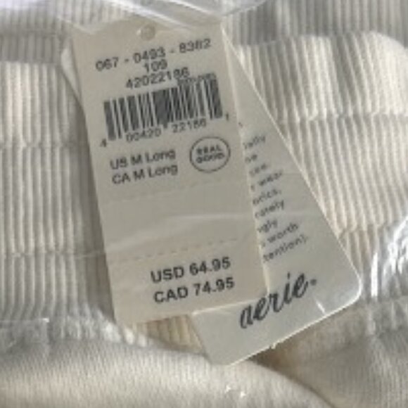 Aerie Soft Landing Trouser - Cream - Medium Long (87-89 cm inseam) - Picture 3 of 4